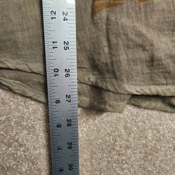 Vintage Goa Sand Vintage Wash Floral Long Sleeve V-Neck Tunic Size XL NWT - Picture 6 of 8